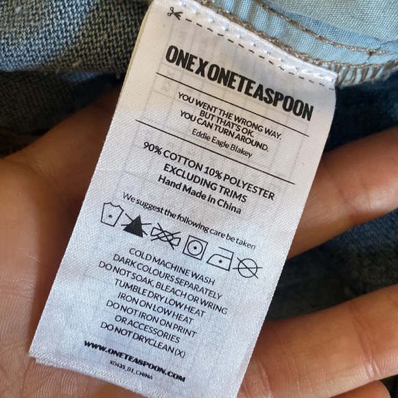 One teaspoon boyfriend style ripped jeans - Picture 5 of 6